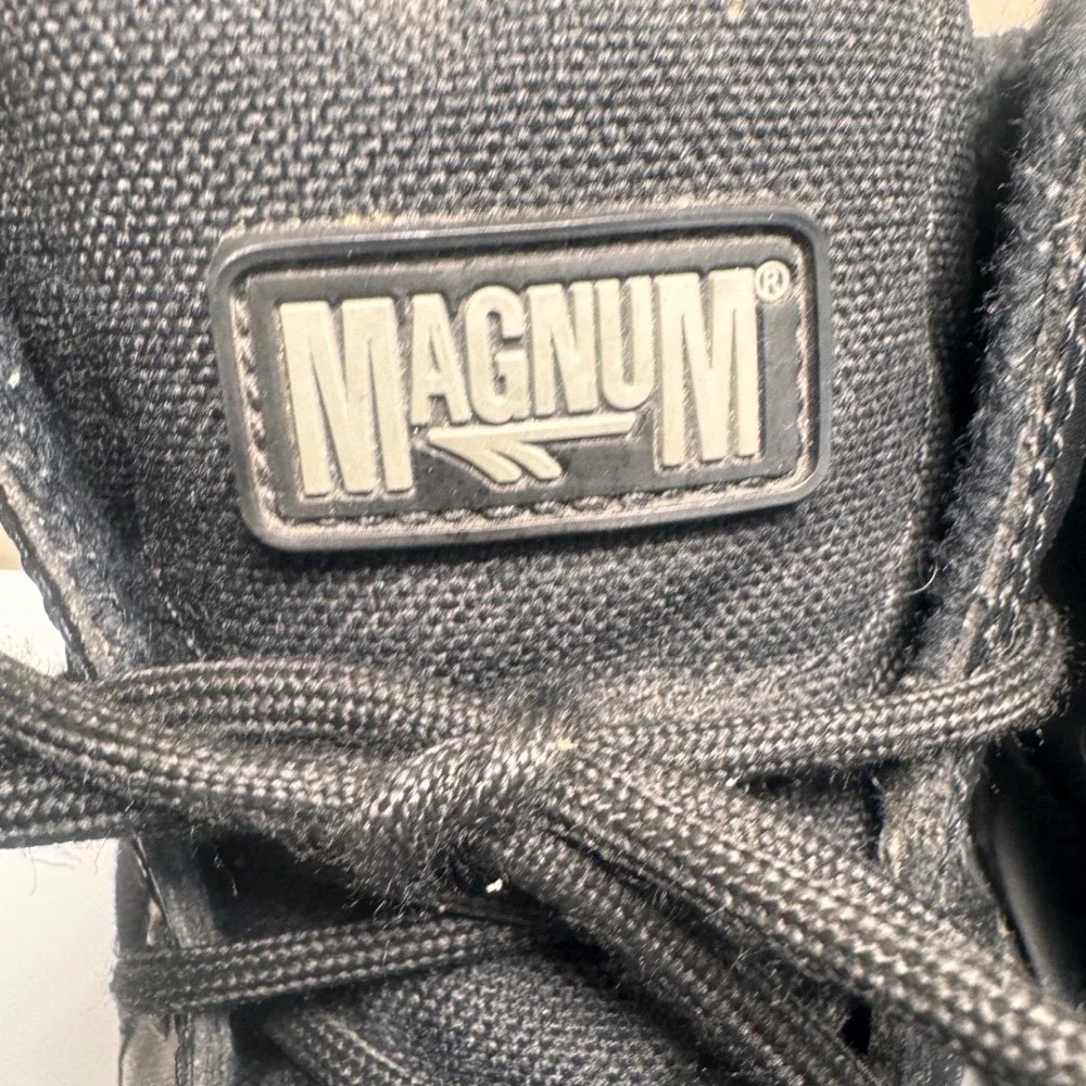 Magnum Midnite Plus 5204 Mens Black Steel‎ Toe Tactical Work Boots Size 11